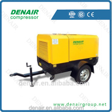 550 - 900 CFM Electric Mobile Air Compressor